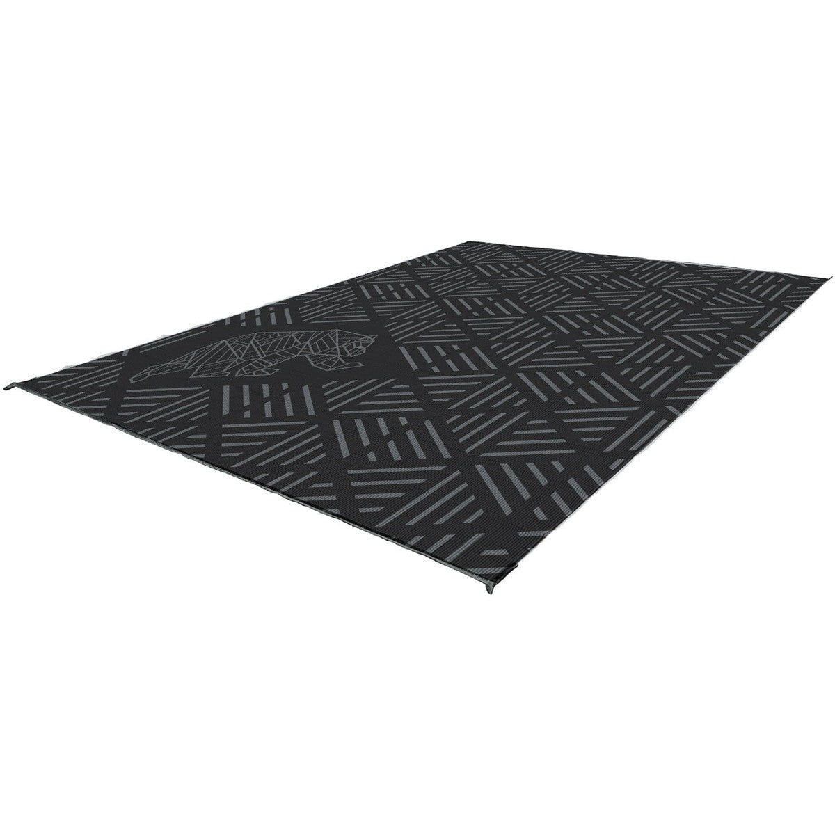 Kuma Outdoor Gear Qualifies for Free Shipping Kuma Outdoor Striped Peaks Outdoor Mat 12' x 9' Black/Gray #884-KM-SP-GB-12