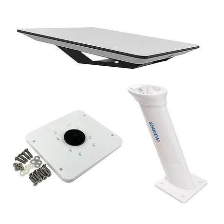KVH Industries Not Qualified for Free Shipping KVH Starlink Flat Panel Kit with 16" Seaview Pedestal Mount #72-1048-SV16