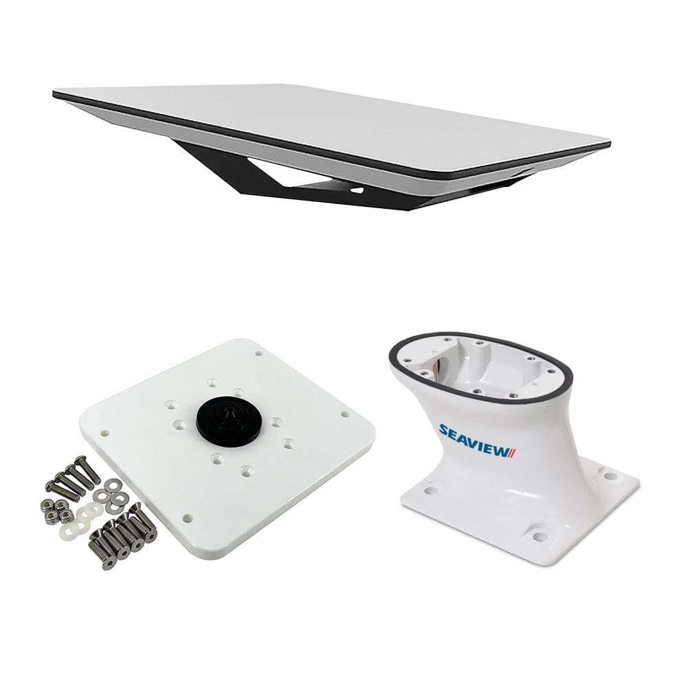 KVH Industries Not Qualified for Free Shipping KVH Starlink Flat Panel Kit with 5" Seaview Pedestal Mount #72-1048-SV5