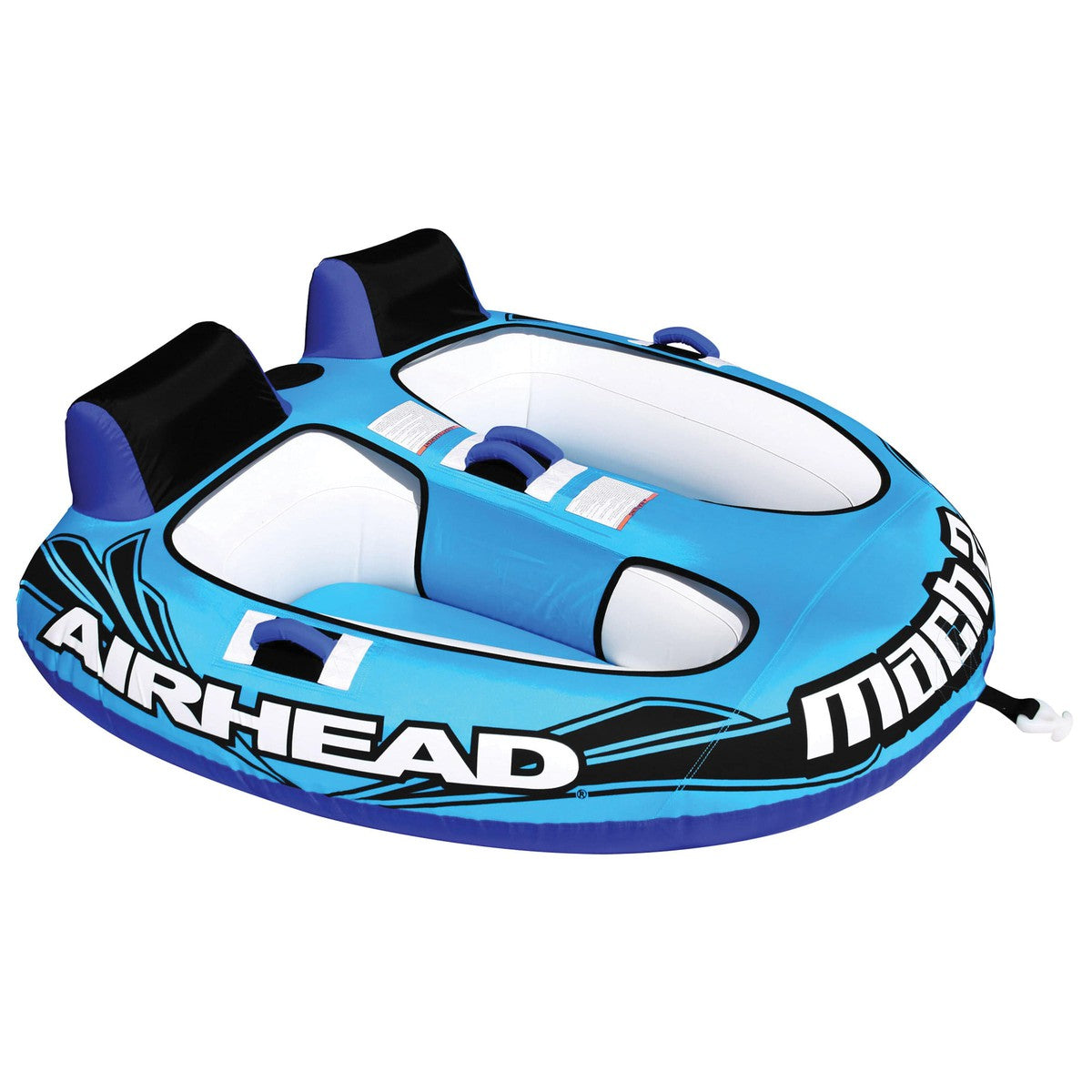 Kwik Tek Qualifies for Free Shipping Kwik Tek MACH 2 Inflatable Double Rider Towable Water Tube #AHT2M2