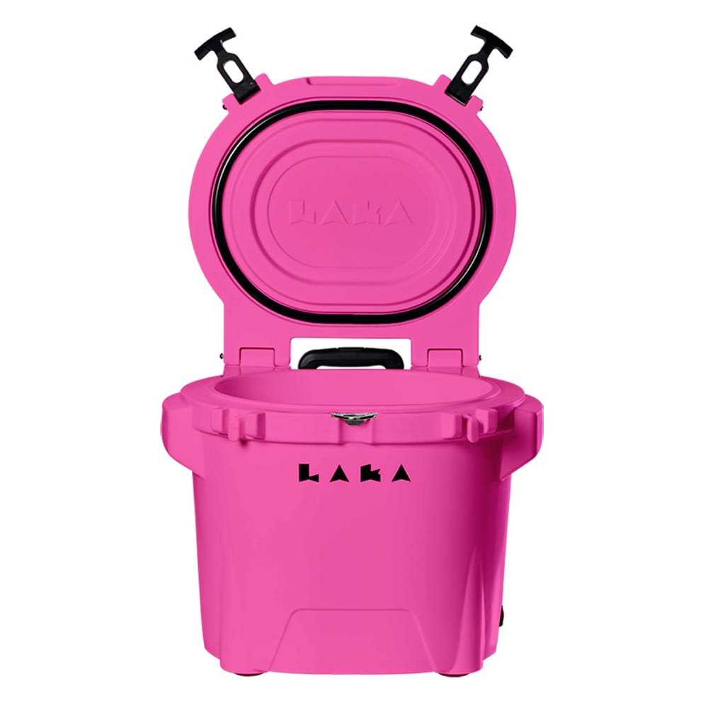 LAKA Coolers Not Qualified for Free Shipping Laka Coolers 30 Quart Cooler with Telescoping Handle & Wheels #1081