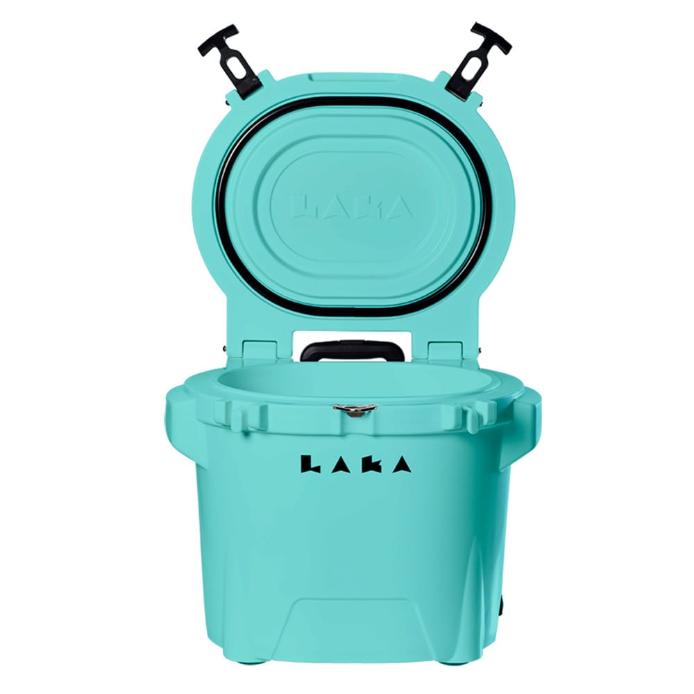 LAKA Coolers Not Qualified for Free Shipping Laka Coolers 30 Quart Cooler with Telescoping Handle & Wheels #1082