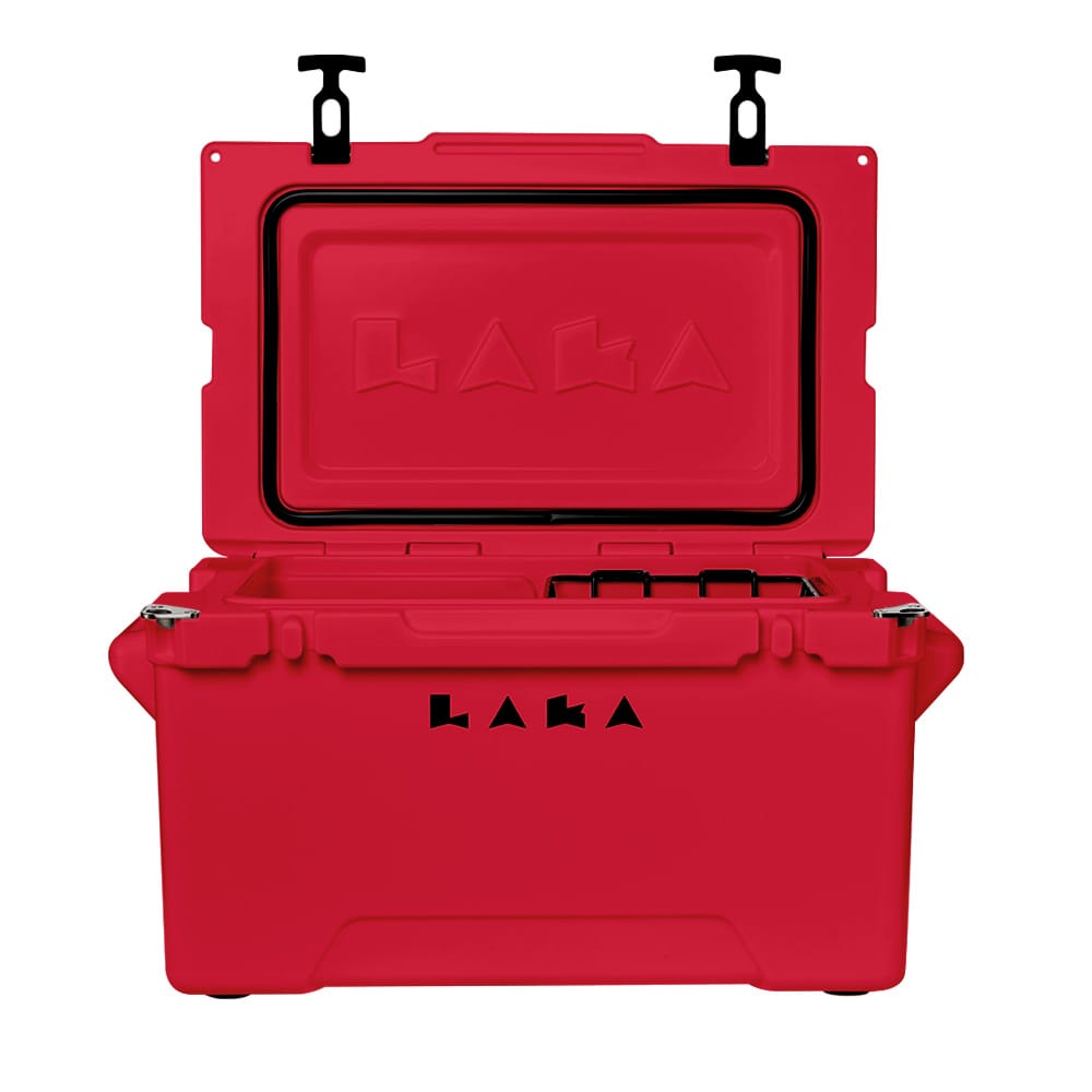 LAKA Coolers Not Qualified for Free Shipping Laka Coolers 45 Quart Cooler Red #1084