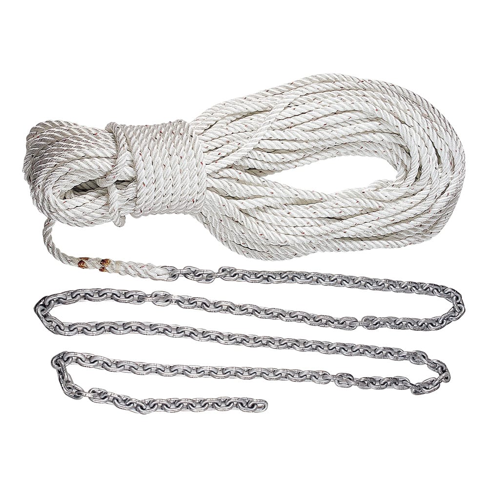 Lewmar Qualifies for Free Shipping Lewmar Anchor Rode 20' 5/16" G4 Chain with 300' 5/8" Rope with #HM20H300PX