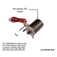Lewmar Qualifies for Free Shipping Lewmar Pro Sport Motor 12v Gen 1 & 2 #66000107