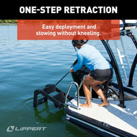 Lewmar Truck Freight - Not Qualified for Free Shipping Lewmar SureStep Pontoon Ladder SS Handrails #2025041871