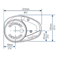 Lewmar Oversized - Not Qualified for Free Shipping Lewmar V1 Vertical Windlass #6671011108-138