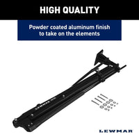 Lewmar Qualifies for Free Shipping Lewmar Vector 6' Black Manual Shallow Water Anchor #2025059419