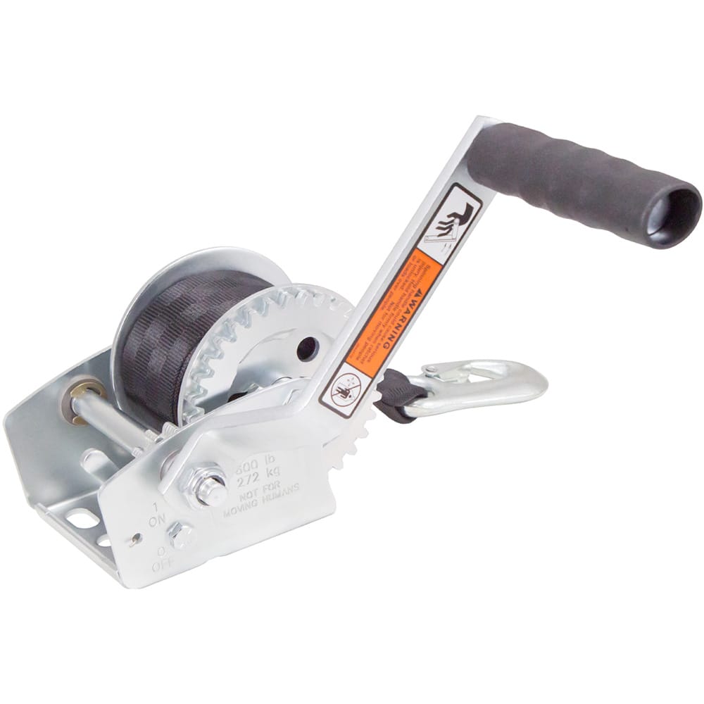 Load Rite Qualifies for Free Shipping Load Rite 600 lb Winch 7" Handle Single Speed #6089.12