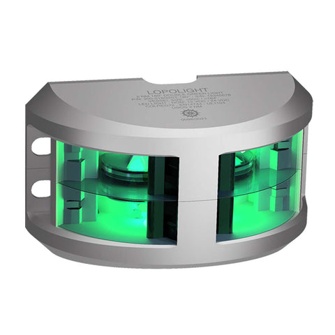 Lopolight Qualifies for Free Shipping Lopolight 180-Degree Double Stacked Green Nav Light 2nm #200-018G2ST