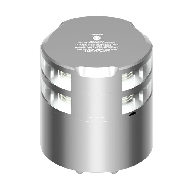 Lopolight Qualifies for Free Shipping Lopolight 360-Degree Double Stacked 3nm Masthead Light #300-112G2ST