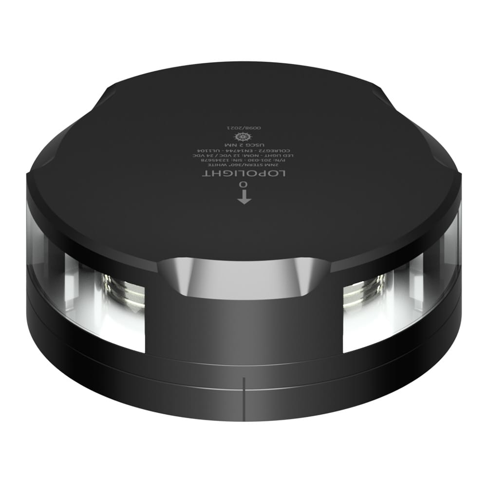 Lopolight Not Qualified for Free Shipping Lopolight 360-Degree Stern Light 2nm Black Housing #201-030-FB-B