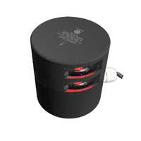 Lopolight Not Qualified for Free Shipping Lopolight Double Red Port Sidelight 3nm Black Housing #301-109ST-B