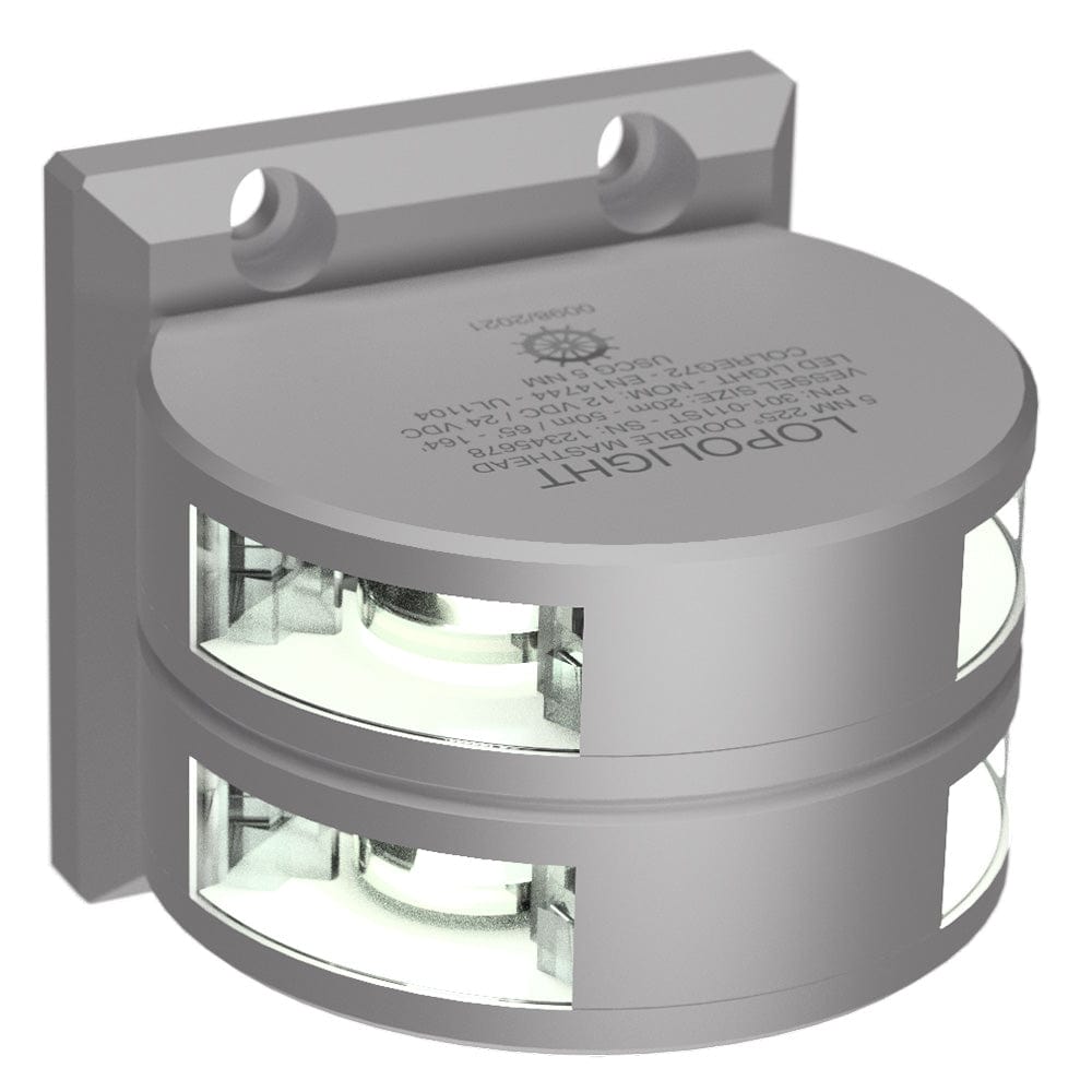 Lopolight Qualifies for Free Shipping Lopolight Double Stacked Masthead Light 5nm 0.7m Cable #301-011ST