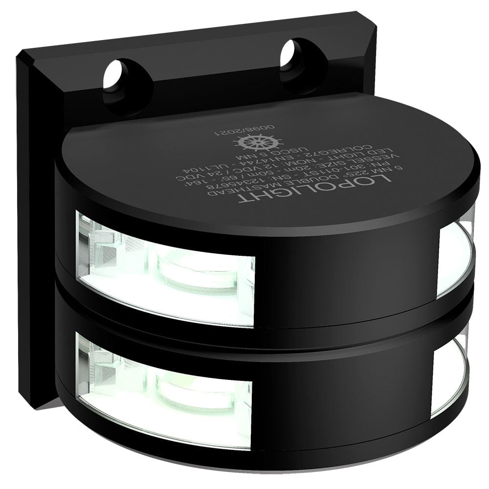 Lopolight Qualifies for Free Shipping Lopolight Double Stacked Masthead Light 5nm 0.7m Cable #301-011ST-B