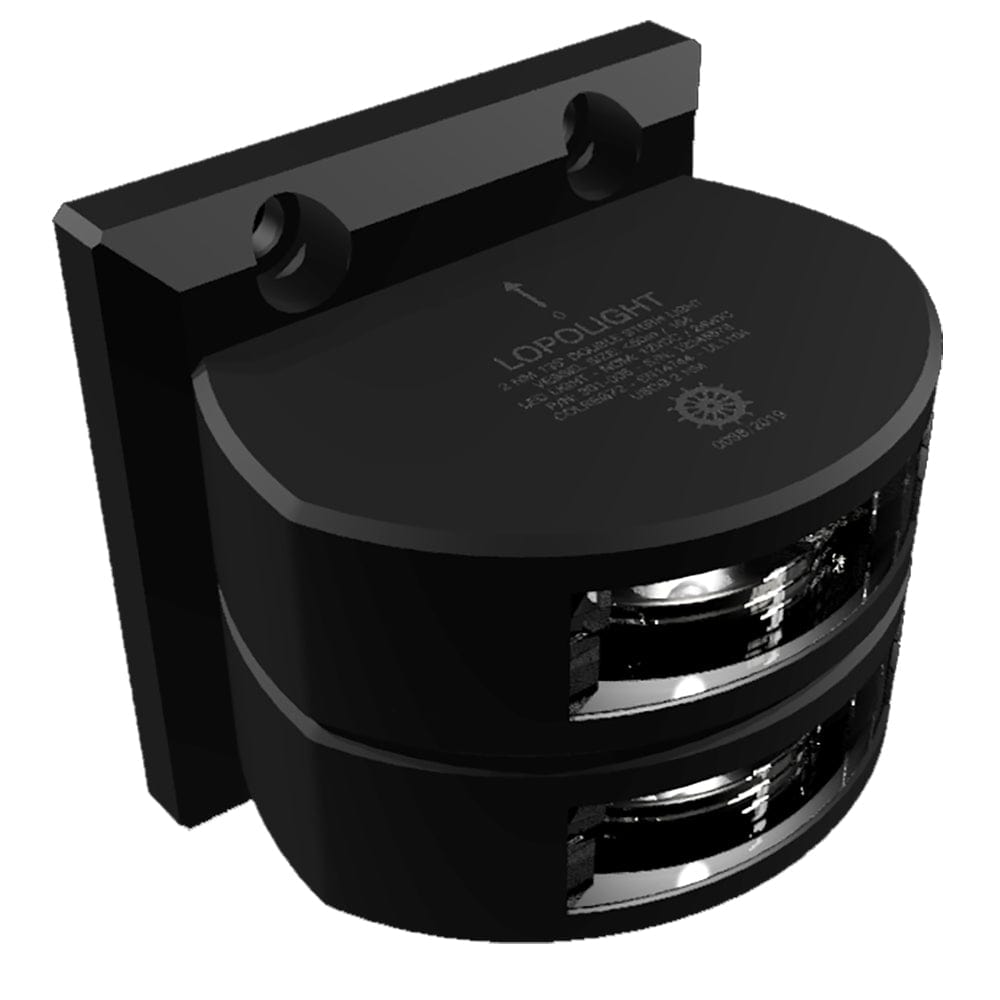Lopolight Qualifies for Free Shipping Lopolight Double Stern Light 2nm Black Housing #301-006ST-B