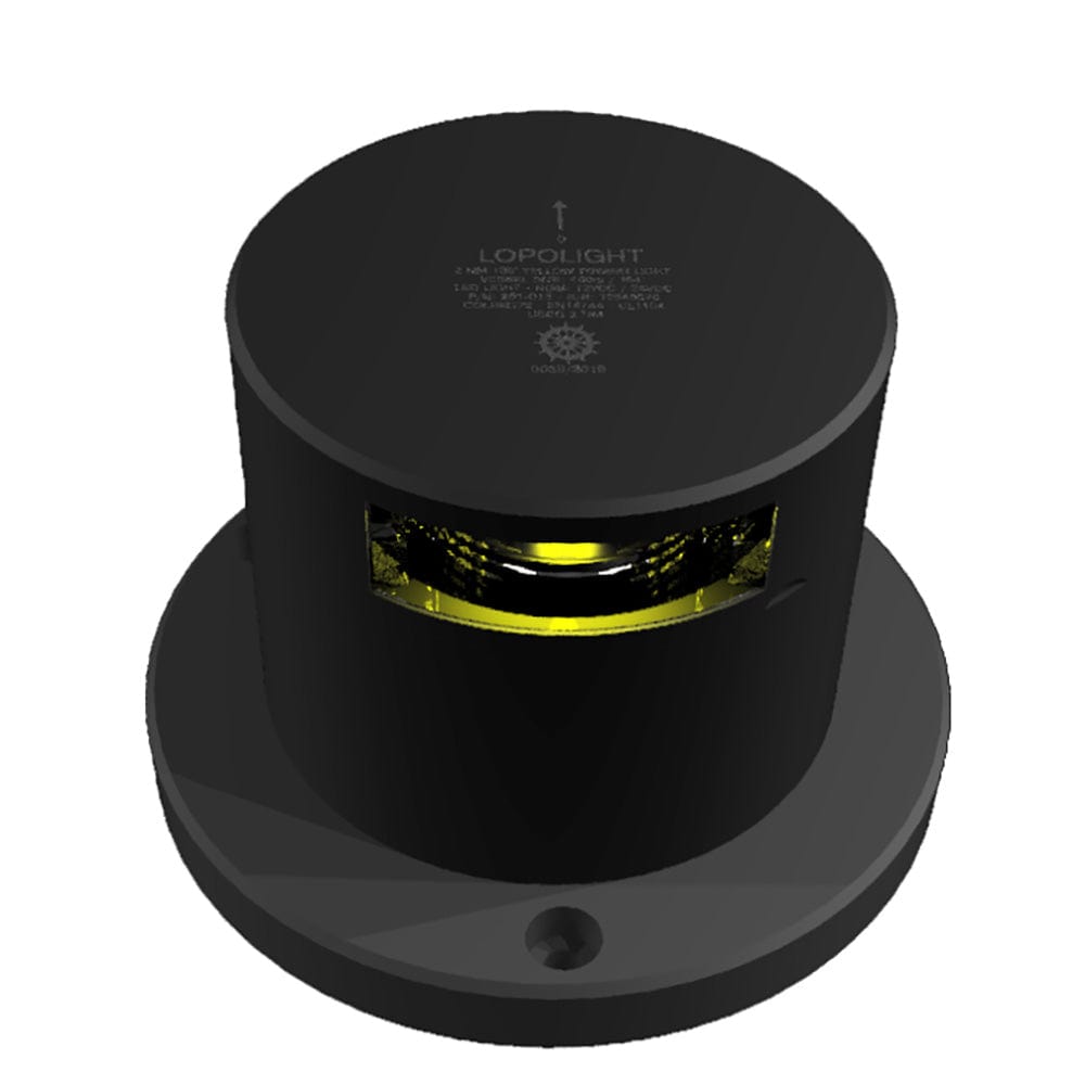 Lopolight Qualifies for Free Shipping Lopolight Pro Yellow Towing Light 2nm Black Housing #201-013-PRO
