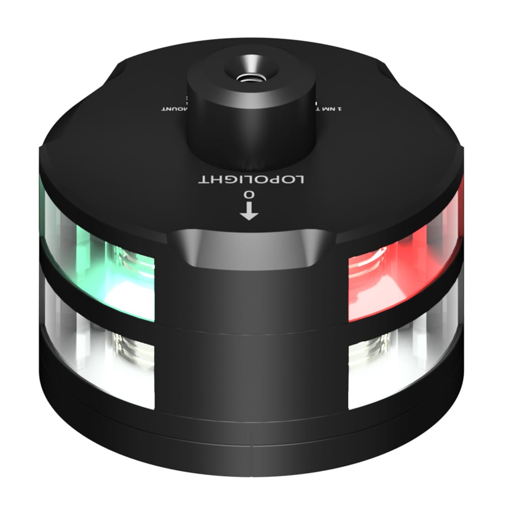 Lopolight Not Qualified for Free Shipping Lopolight Tri-Color/Anchor Light with Windex Mount & Light #101-009W-FB-B