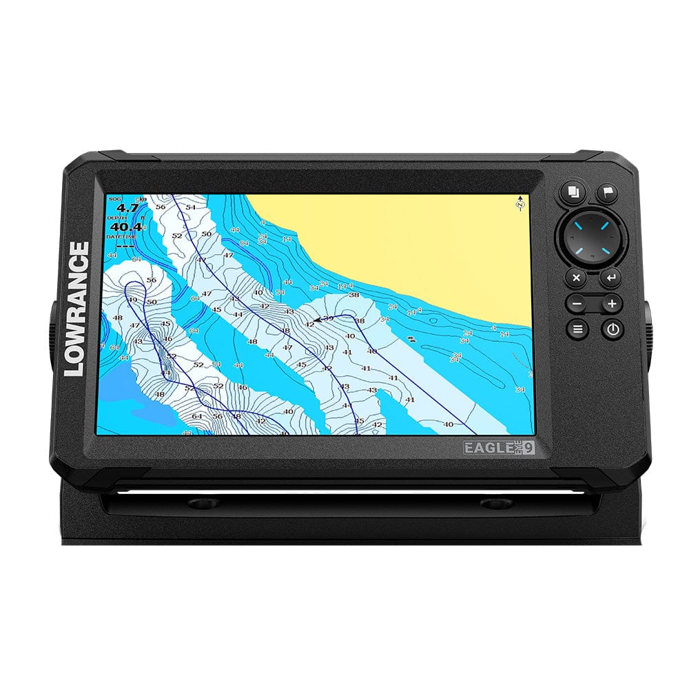 Lowrance Qualifies for Free Shipping Lowrance Eagle Eye-9 Live T/M Transducer C-MAP Inland #000-16129-001