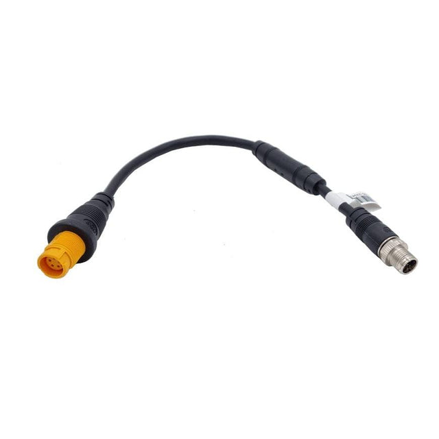 Lowrance Qualifies for Free Shipping Lowrance M12M-5PF 1.2' M12M 8-Pin to Yellow 5-Pin Ethernet Cable #000-16448-001