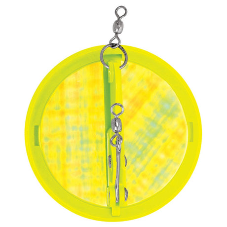Luhr-Jensen Qualifies for Free Shipping Luhr-Jensen 3-1/8" Dipsy Diver Chartreuse/Silver Bottom Moonjelly #5560-000-2509