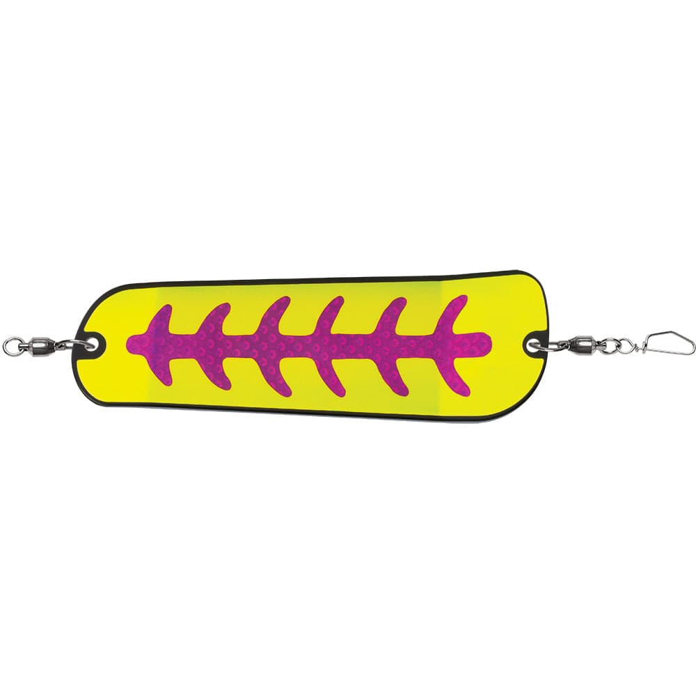 Luhr-Jensen Qualifies for Free Shipping Luhr-Jensen Money Roll Flasher 8-1/4" Nuclear Carbon Glow #5860-008-1758