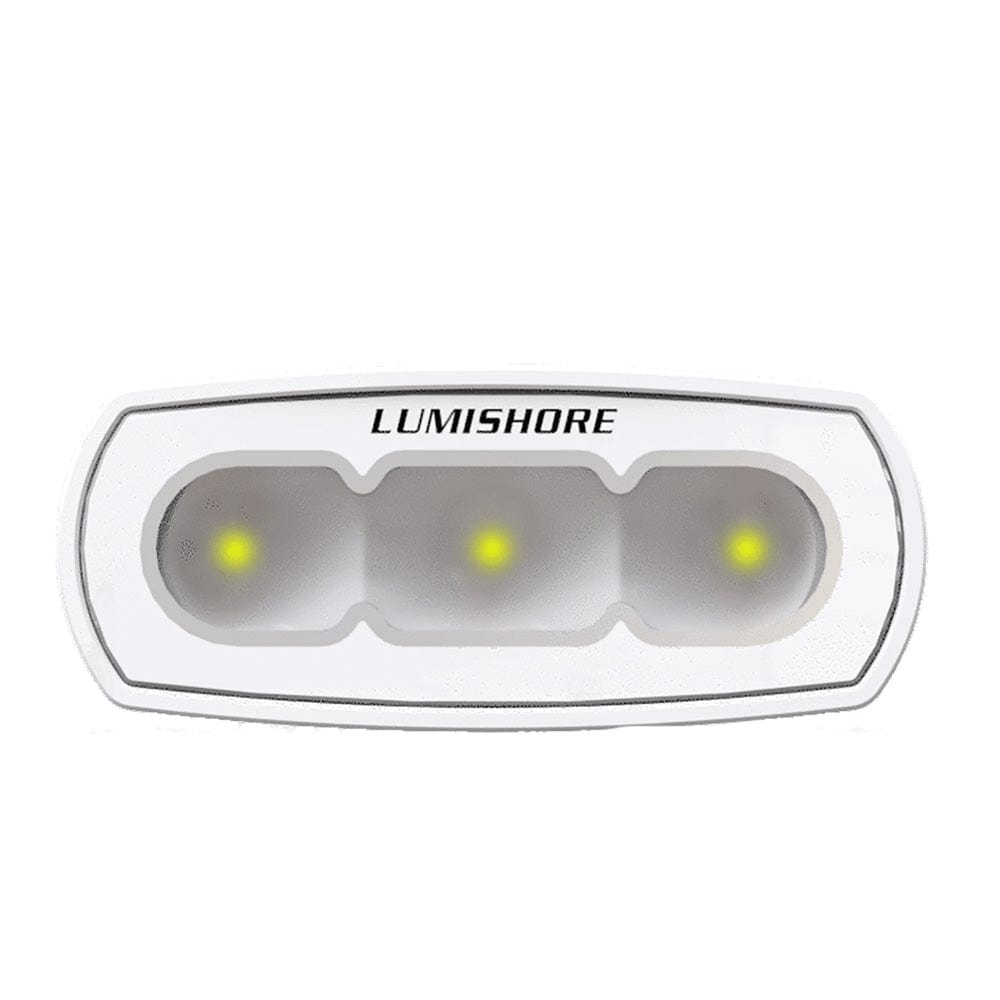 Lumishore Qualifies for Free Shipping Lumishore Eclipse 4" Flood Light White Housing #010-04458-00