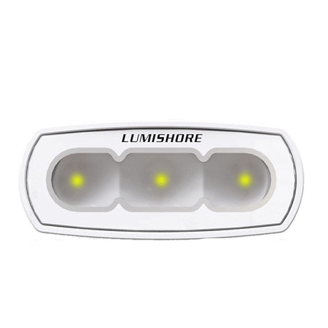 Lumishore Qualifies for Free Shipping Lumishore Eclipse 4" Flood Light White Housing #010-04458-00