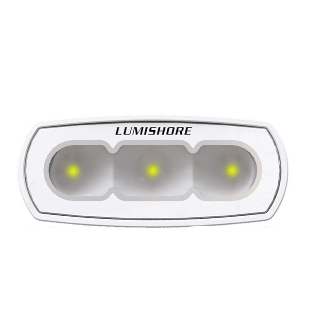 Lumishore Qualifies for Free Shipping Lumishore Eclipse 4" Flood Light White Housing #010-04458-00