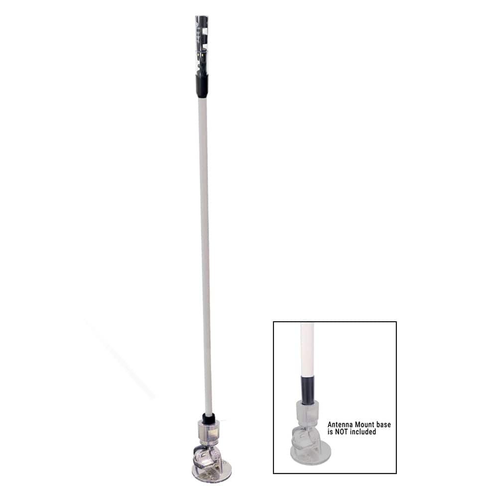 Lumitec Qualifies for Free Shipping Lumitec Contour Masthead Light with Antenna Mount #101904