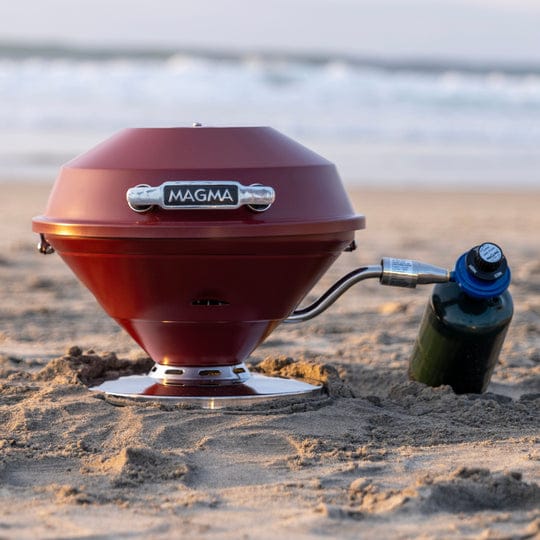 Magma Products Qualifies for Free Shipping Magma Beach Fire Kettle Gas Ruby Red #C10-105-R
