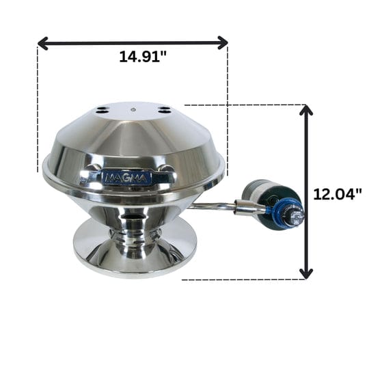 Magma Products Qualifies for Free Shipping Magma Beach Fire Kettle with Table Stand SS #C10-105