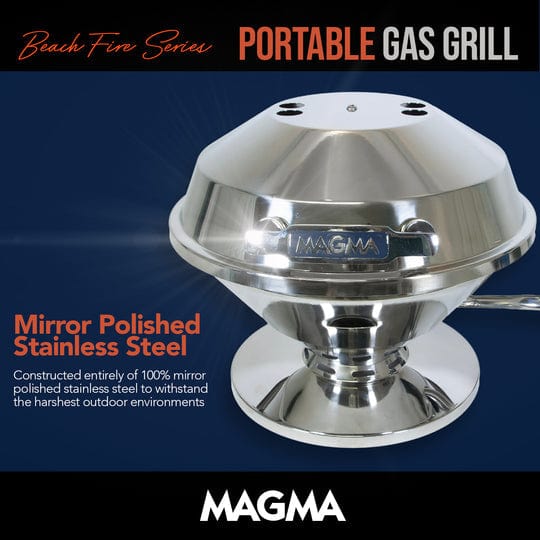 Magma Products Qualifies for Free Shipping Magma Beach Fire Kettle with Table Stand SS #C10-105