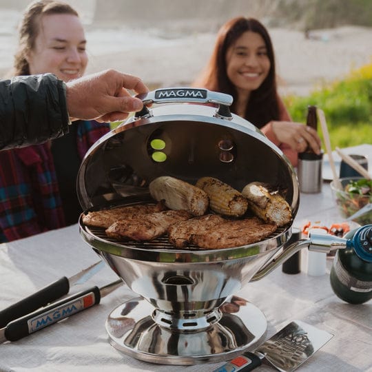 Magma Products Qualifies for Free Shipping Magma Beach Fire Kettle with Table Stand SS #C10-105