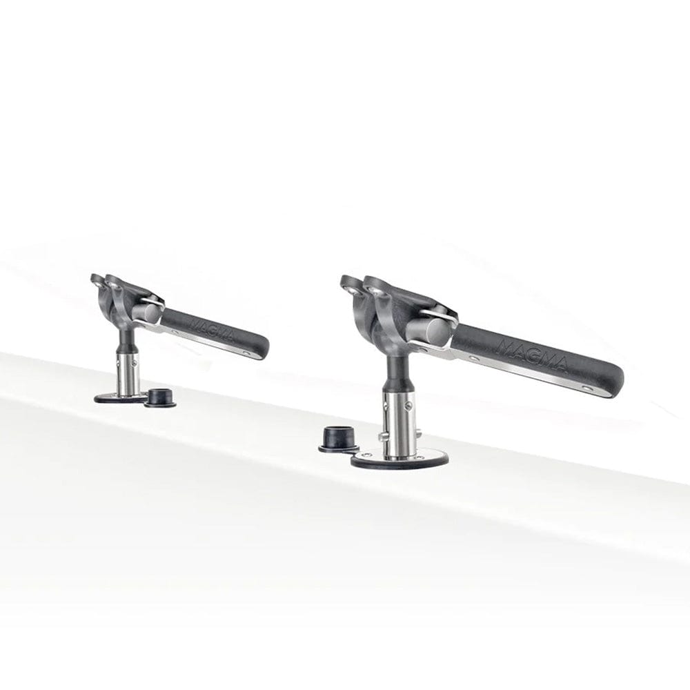 Magma Products Not Qualified for Free Shipping Magma Mount Dual Flush Deck Socket with Adjustable Levelock #T10-527