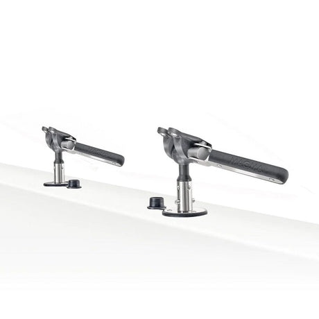 Magma Products Not Qualified for Free Shipping Magma Mount Dual Flush Deck Socket with Adjustable Levelock #T10-527