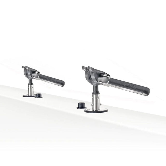 Magma Products Not Qualified for Free Shipping Magma Mount Dual Flush Deck Socket with Adjustable Levelock #T10-527