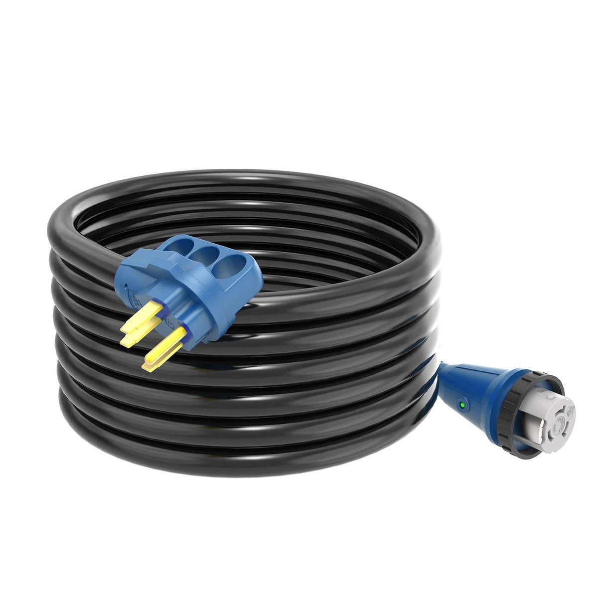 MAKERZ Qualifies for Free Shipping MAKERZ 50a RV Cord with Lights 25' NEMA 14-50P to NEMA SS2-50R #231