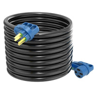 MAKERZ Oversized - Not Qualified for Free Shipping MAKERZ 50a RV Cord with Lights 50' NEMA 14-50P to NEMA 14-50R #232