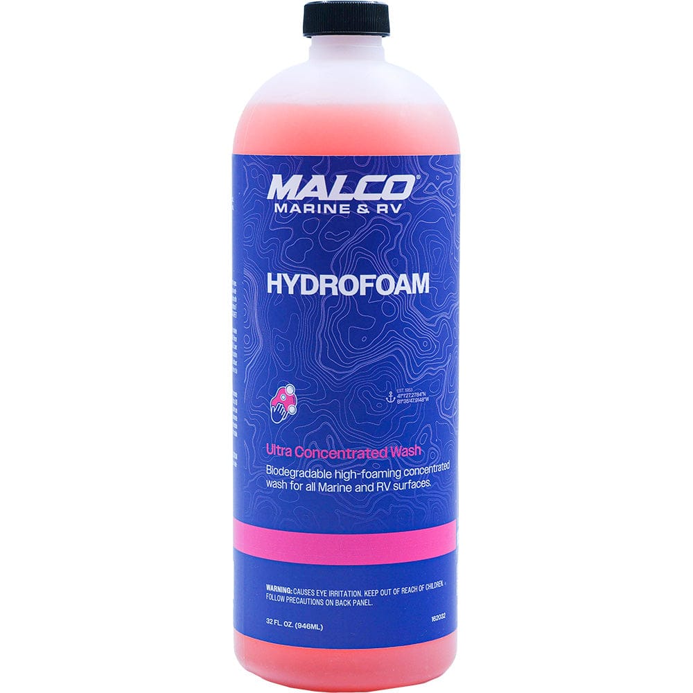 Malco Qualifies for Free Shipping Malco Hydrofoam Ultra-Concentrated Boat Wash 32 oz #162032