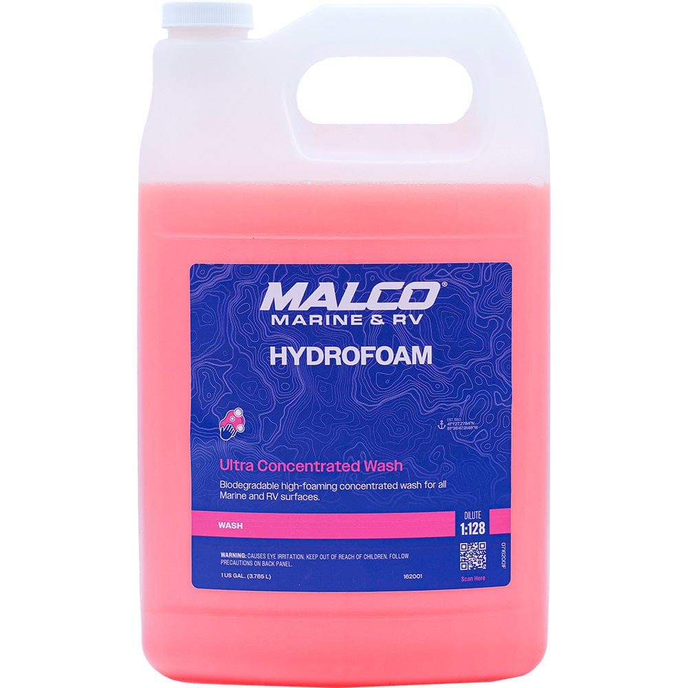 Malco Qualifies for Free Shipping Malco Hydrofoam Ultra-Concentrated Boat Wash Gallon #162001