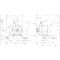 March Pump Qualifies for Free Shipping March Pump LC-2M-MD 230v Marine Pump #0125-0142-0100