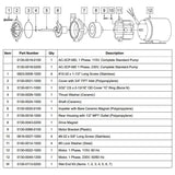 March Pump Qualifies for Free Shipping March Pump Pump AC-3CP-MD 500 GPH 115v #0130-0018-0100