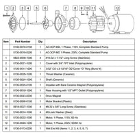 March Pump Qualifies for Free Shipping March Pump Pump AC-3CP-MD 500 GPH 115v #0130-0018-0100
