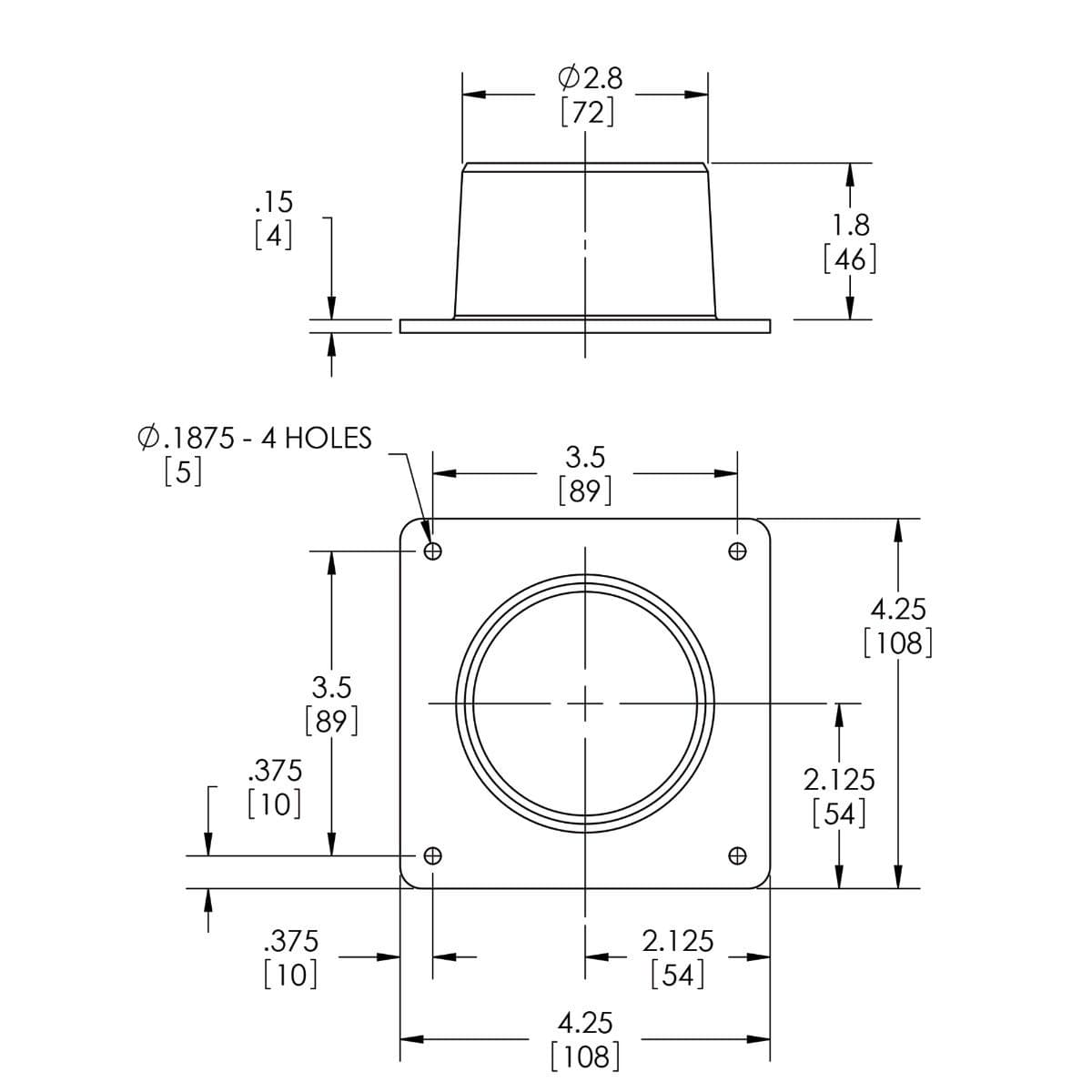 Marine Systems Inc Qualifies for Free Shipping Marine Systems AC Hose Adapter 3" Duct #HA3P