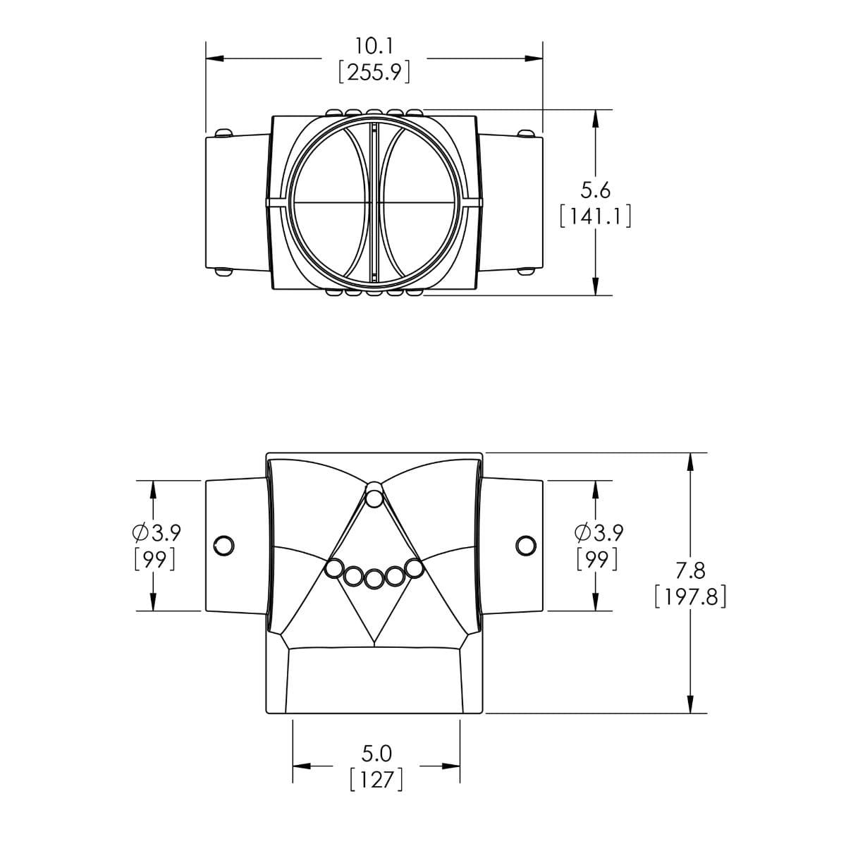 Marine Systems Inc Qualifies for Free Shipping Marine Systems Adapter 5" x 4" x 4" T #AT544