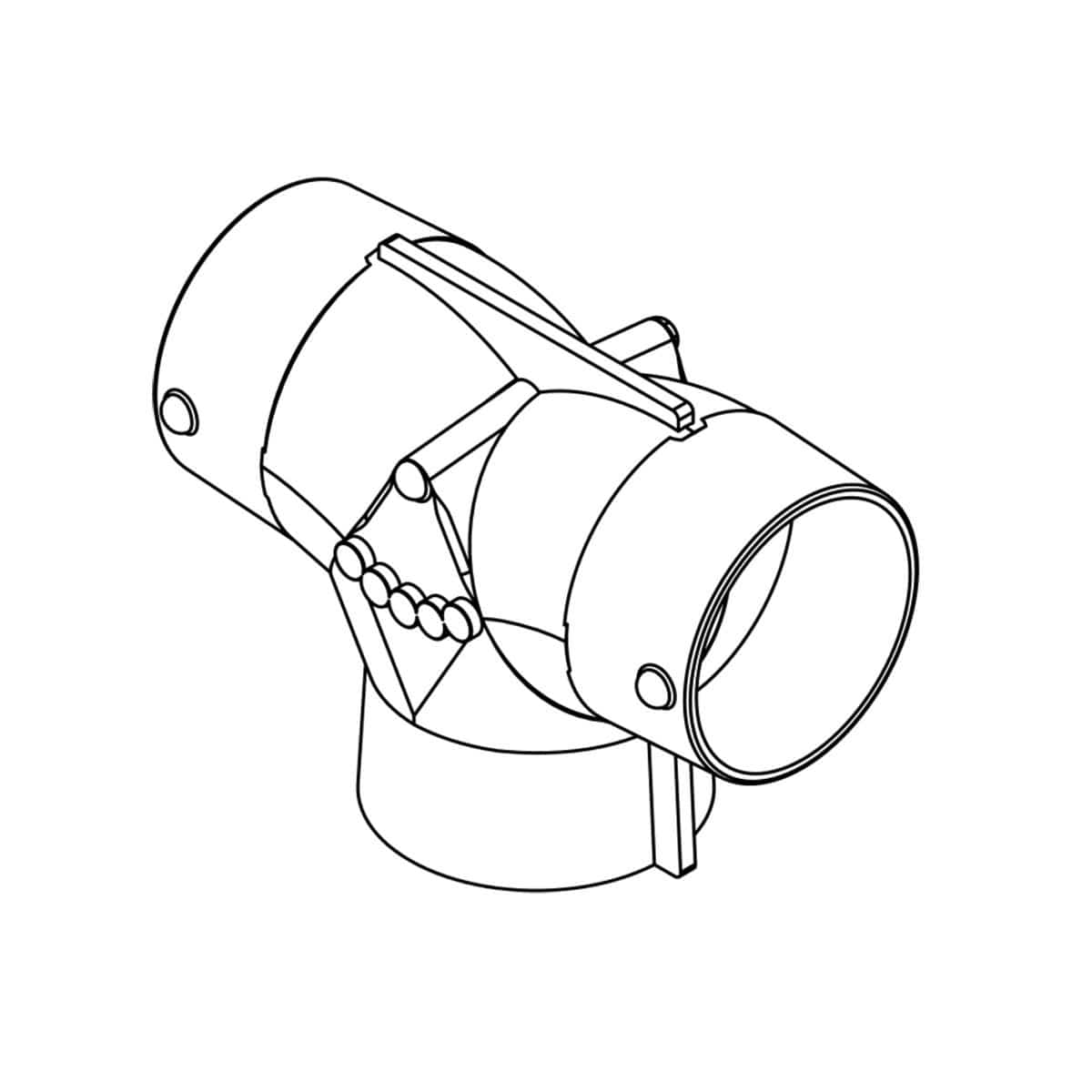 Marine Systems Inc Qualifies for Free Shipping Marine Systems Adapter T 4" x 4" x 4" #AT444