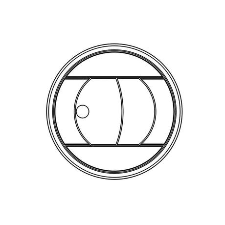 Marine Systems Inc Qualifies for Free Shipping Marine Systems Round Plastic Grille #3GL-BK