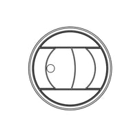 Marine Systems Inc Qualifies for Free Shipping Marine Systems Round Plastic Grille #3GL-BK