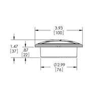 Marine Systems Inc Qualifies for Free Shipping Marine Systems Round Plastic Grille #3GL-OW